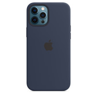 Силиконов гръб ТПУ High Quality Silicone Case за Apple Iphone 12 Pro Max 6.7 тъмно син 